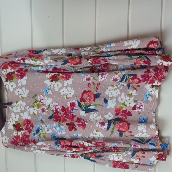 Cupio size L multi color top - Picture 2 of 3